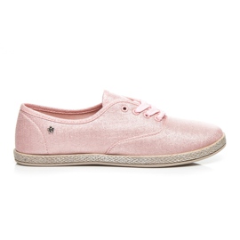 Balada Lehké SNEAKERS, Espadrilles růžový Balada Lehké SNEAKERS, Espadrilles růžový