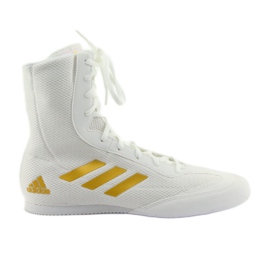 Boxerské boty Adidas Box Hog Plus bílý