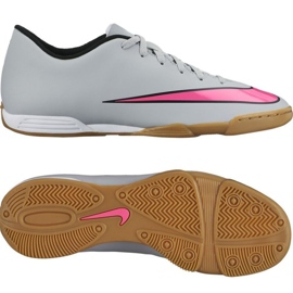 Sálová obuv Nike Mercurial Vortex Ii Ic 651648-060 vícebarevný šedá