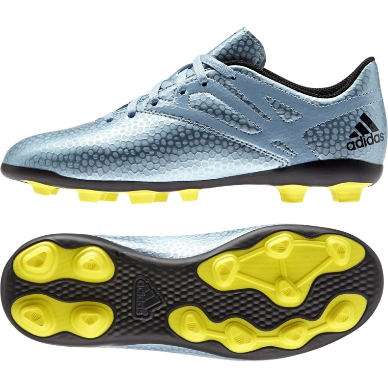 Kopačky Adidas Messi 15.4 FxG Jr B26956 modrý modrý Kopačky Adidas Messi 15.4 FxG Jr B26956 modrý modrý