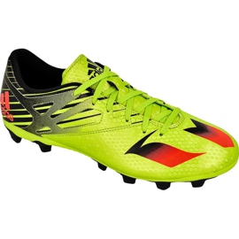 Kopačky Adidas Messi 15.4 FxG M S74698 zelený zelený