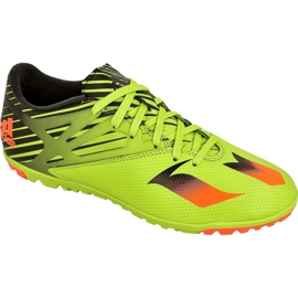 Kopačky Adidas Messi 15.3 Tf M S74696 zelený zelený