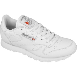 Boty Reebok Classic Leather Jr 50151 bílý