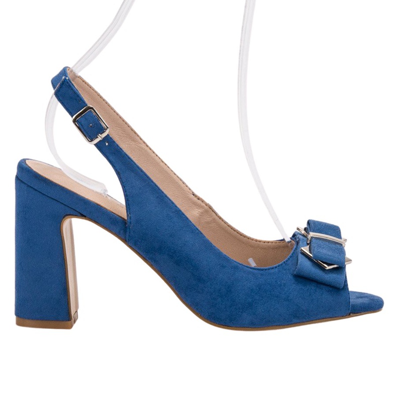 SHELOVET Sandály Na Baru modrý SHELOVET Sandály Na Baru modrý