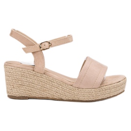 Vices Sandály Na Platformě hnědý