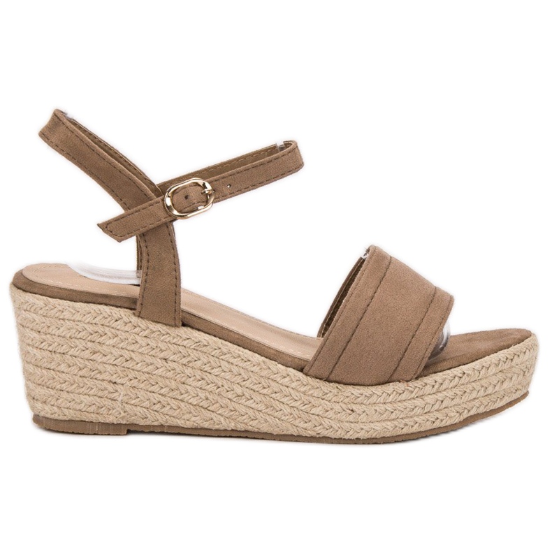 Vices Sandály Na Platformě hnědý