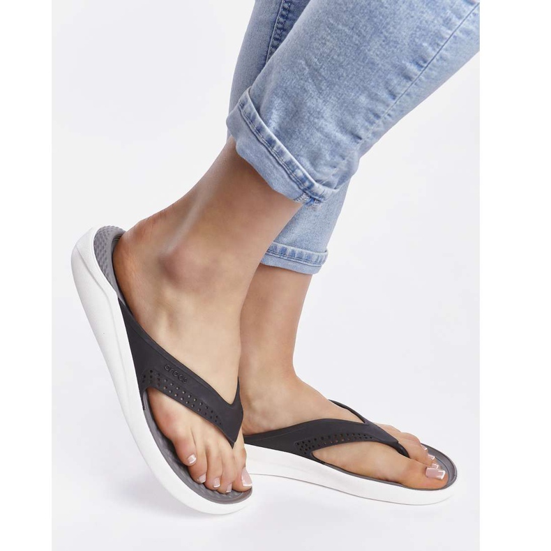 Crocs Literide Flip 05M Black Smoke vícebarevný