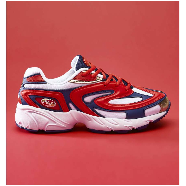 Fila Tvůrce 40N Fierry Red White Estate Blue bílý červené modrý vícebarevný
