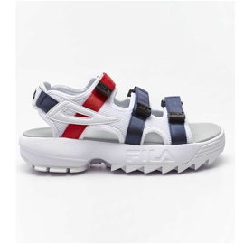 Disruptor Sandal Wmn 01M Bílá FILA Navy FILA Červená bílý červený modrý vícebarevný