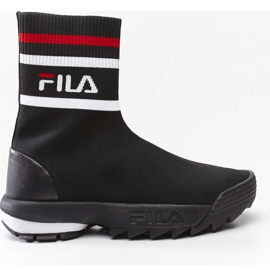 Fila Disruptor Logo Sockboot Wmn 12V Černá Černá černý