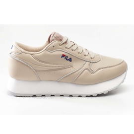 Fila Orbit Zeppa L Wmn 71E Krém Tan hnědý