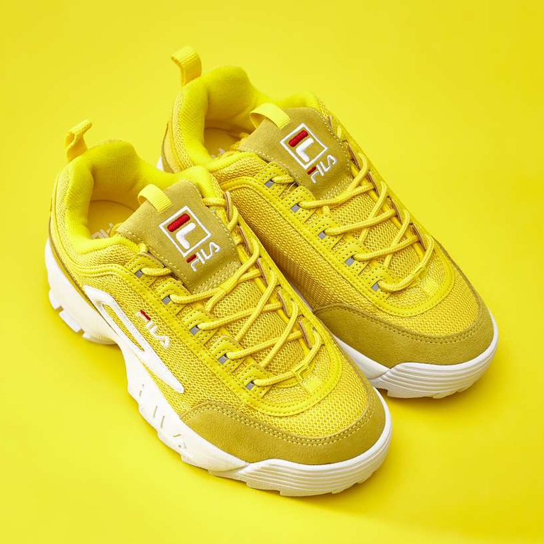 Fila Disruptor Mesh Low Wmn Empire Yellow žlutá