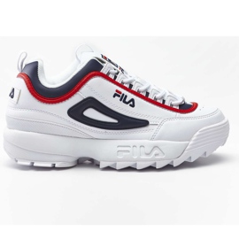 Disruptor Cb Low White Fila Navy Fila Red bílý námořnická modř vícebarevný
