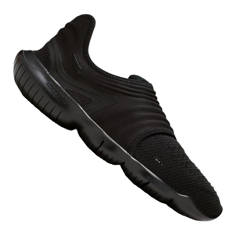 Běžecké boty Nike Free Rn Flyknit 3.0 M AQ5707-006 černá Běžecké boty Nike Free Rn Flyknit 3.0 M AQ5707-006 černá
