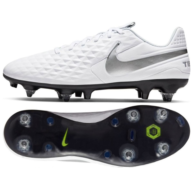Kopačky Nike Tiempo Legend 8 Academy SG-Pro Anticlog Traction M AT6014-100 bílý bílý Kopačky Nike Tiempo Legend 8 Academy SG-Pro Anticlog Traction M AT6014-100 bílý bílý