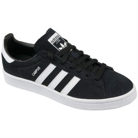 Boty Adidas Originals Campus Jr BY9580 černé černý