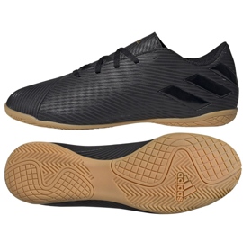 Sálová obuv adidas Nemeziz 19.4 In M F34529 černý černý