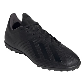 Kopačky Adidas X 19.4 Tf M F35343 černá černá Kopačky Adidas X 19.4 Tf M F35343 černá černá