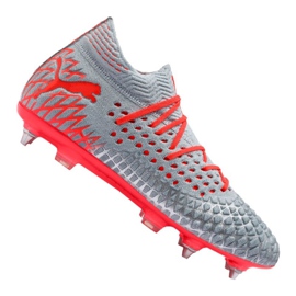 Kopačky Puma Future 4.1 Netfit Mx Sg M 105676-01 červené šedá