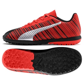 Kopačky Puma One 5.4 Tt Jr 105662 01 vícebarevný červený