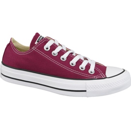 Converse Chuck Taylor All Star Ox M9691C burgundské boty červený