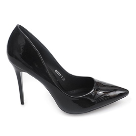 Lakované čepy 6231 černé černý