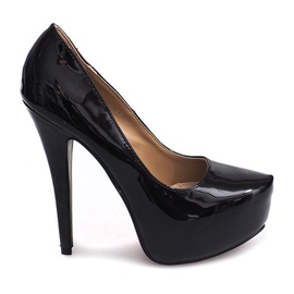 Lakované kolíky na platformě LE107 Black černý