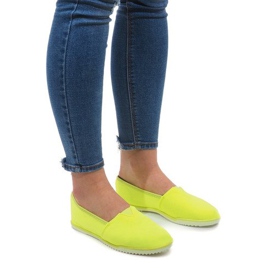 Lycra PT7205 žluté nazouvací tenisky žluť