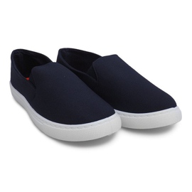Nazouvací tenisky Slip On TL202 Navy Blue námořnická modř