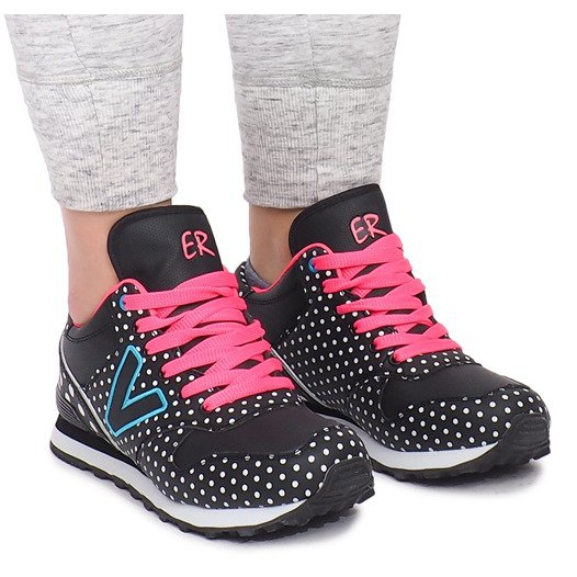 Sportovní tenisky B1573-1 černé černá vícebarevný