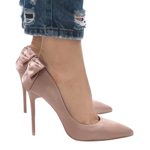 Klasické růžové mašličky LB-336 růžový Klasické růžové mašličky LB-336 růžový