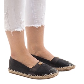 Černé espadrilky GFXWFD2 černý