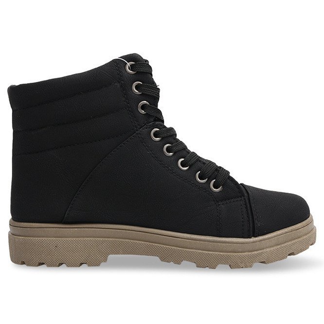 Timberki Trappers Classic 1308 Black černá