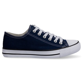 Vysoké tenisky 8223 Navy Blue námořnická modř