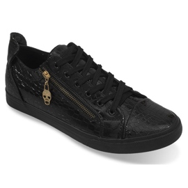 1508 černé pánské tenisky černý