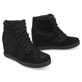 Semišové tenisky 875 černé černý