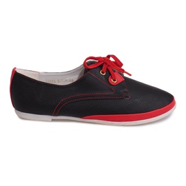 Prolamované jazzové boty CS002 černé černá