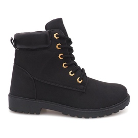 Timberki Trapery 6612 Black černý