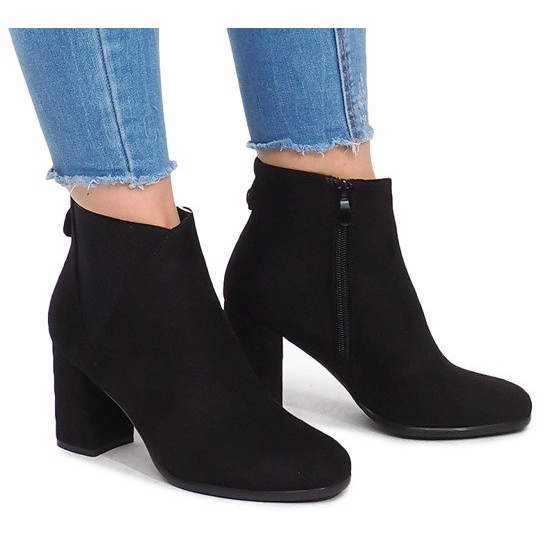 Eraser HQ-8A813-1 černé boty na sloupku černá