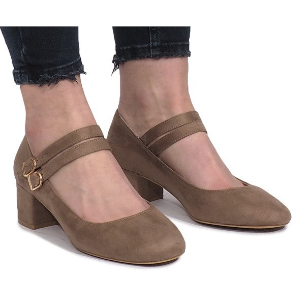 Béžové lodičky na sloupku Tamara béžový Béžové lodičky na sloupku Tamara béžový