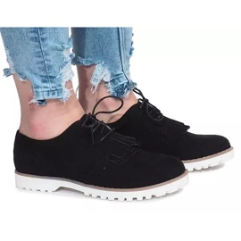 Mokasiny s černými třásněmi od Crushing Hard