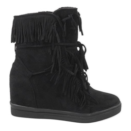 Černé izolované tenisky H6301AR černý