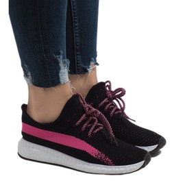 Černá sportovní obuv 6751-Y černý