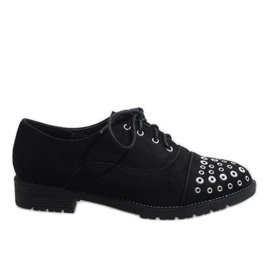 Černé jazzové boty Brads ST2721 černý