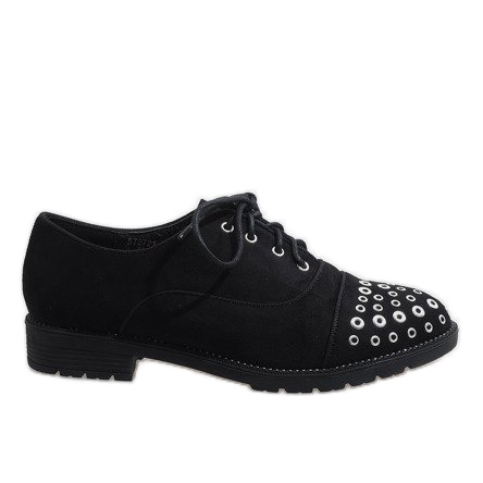Černé jazzové boty Brads ST2721 černá