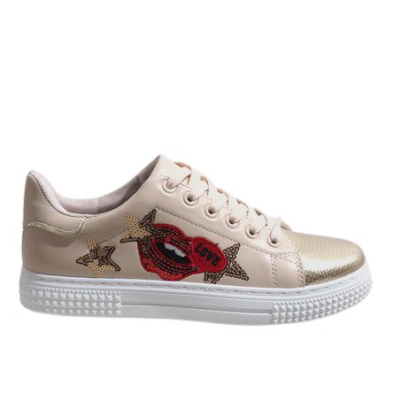 Béžové tenisky 6356-6 béžový Béžové tenisky 6356-6 béžový