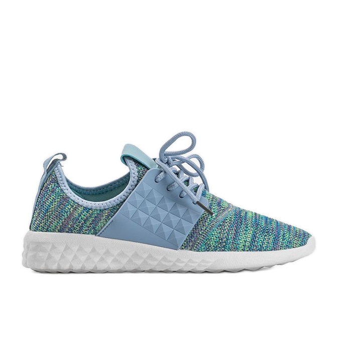 Tyrkysová sportovní obuv HY2811 modrý