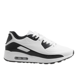 Černé sportovní boty Z2014-4 bílý černá Černé sportovní boty Z2014-4 bílý černá