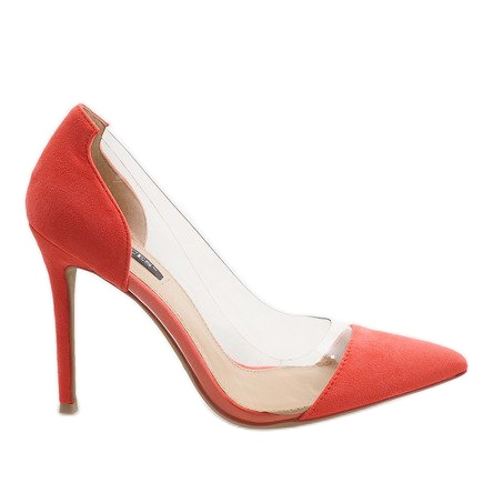 Oranžové průhledné kolíky 5049-36 oranžový