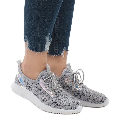 Šedá sportovní obuv G8347-1 Šedá sportovní obuv G8347-1